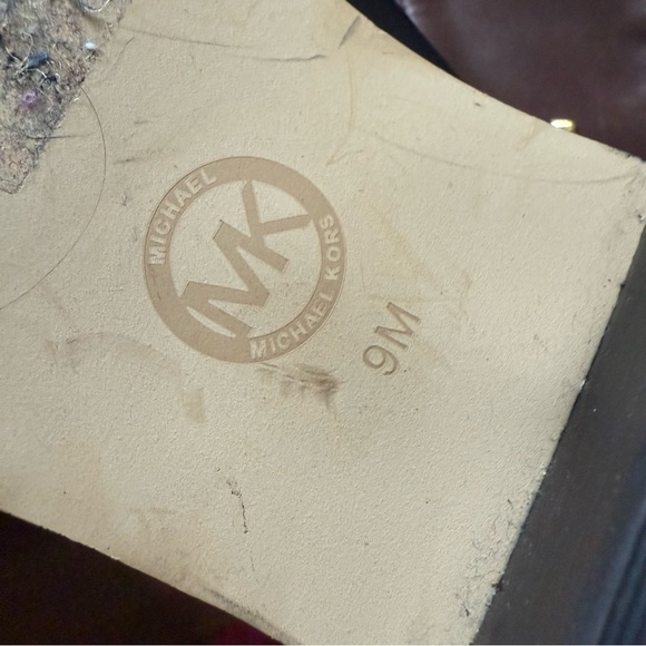 Michael Kors Tall Leather Roding Boots Women’s 9 - Picture 4 of 9